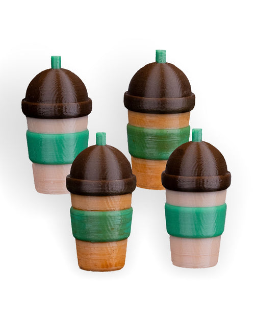 Mini Bubble Tea Magnets
